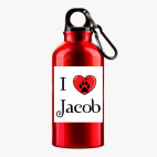 Металлическая бутылка 400 мл UV-DTF