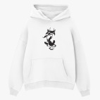 Толстовка худи оверсайз