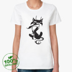 Женская футболка органик