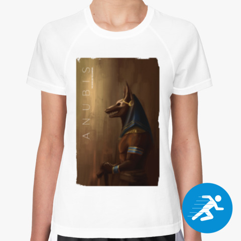 Zhenskaya Sportivnaya Futbolka Anubis Risunok Kupit Na Printdirect Ru 8304513 1059
