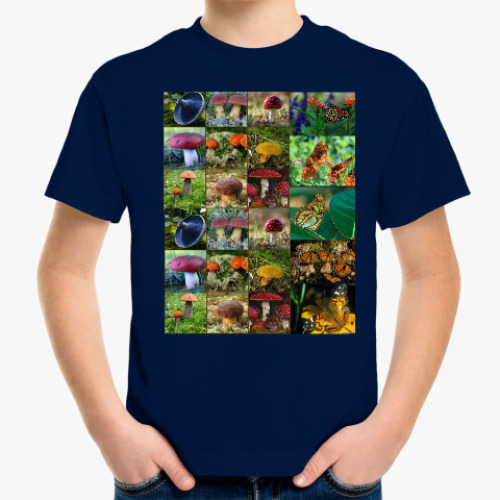 Детская футболка Летний лес с богатством