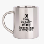 Кружка металлическая