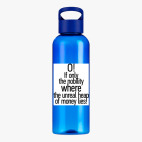 Прозрачная спортивная бутылка