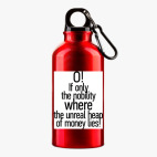 Металлическая бутылка 400 мл UV-DTF