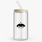 Банка с бамбуковой крышкой