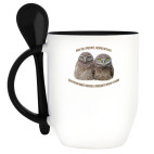 Кружка с ложкой