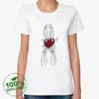 Женская футболка органик