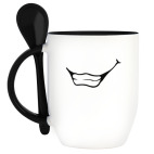 Кружка с ложкой