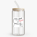 Банка с бамбуковой крышкой