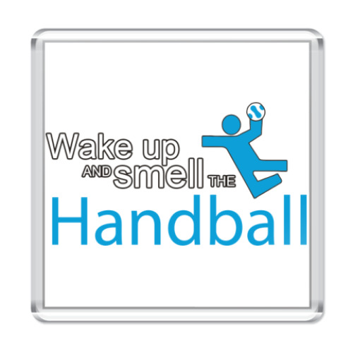 Магнит с принтом Гандбол