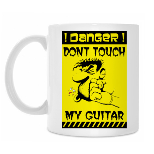 Кружка DONT TOUCH MY GUITAR