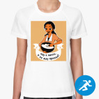 Женская спортивная футболка