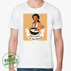 Мужская футболка органик