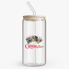 Банка с бамбуковой крышкой