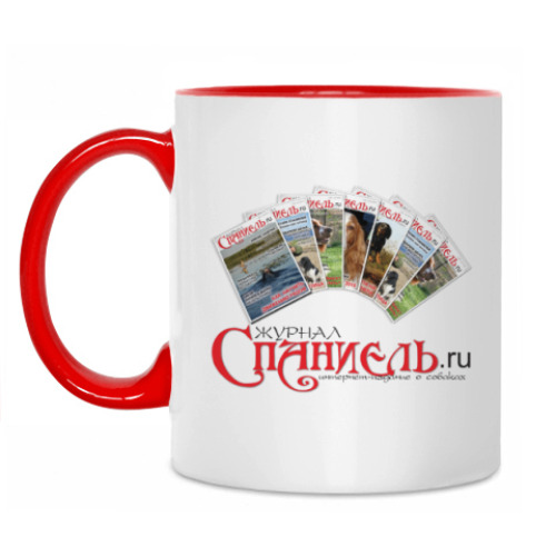 Кружка Логотип журнала 'Спаниель'