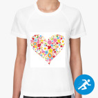 Женская спортивная футболка