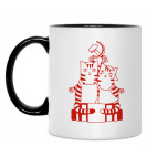 Кружка двухцветная