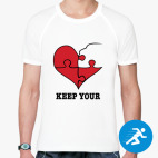 Мужская спортивная футболка