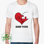 Мужская футболка органик