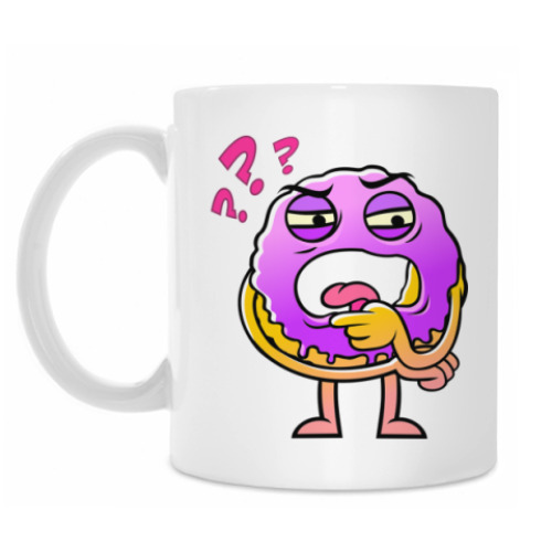 Кружка Question Donut