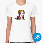 Женская спортивная футболка