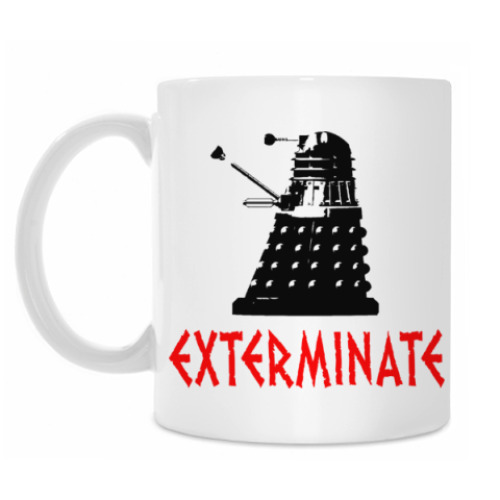 Кружка Далек EXTERMINATE