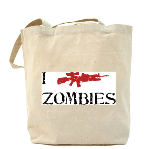 Сумка шоппер I mgun ZOMBIES