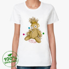 Женская футболка органик