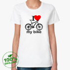 Женская футболка органик