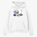 Толстовка худи оверсайз