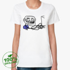 Женская футболка органик