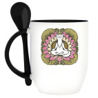 Кружка с ложкой