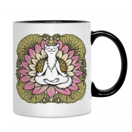 Кружка с принтом Хорошая карма