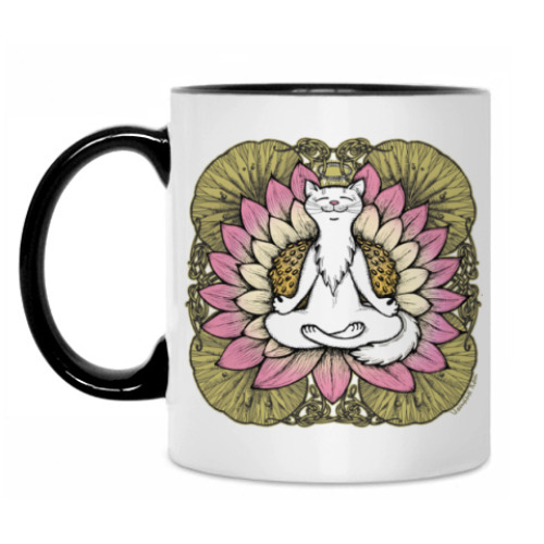 Кружка с принтом Хорошая карма