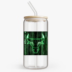 Банка с бамбуковой крышкой