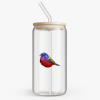 Банка с бамбуковой крышкой