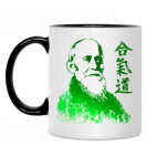 Кружка двухцветная