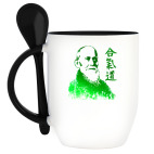 Кружка с ложкой