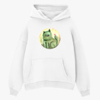 Толстовка худи оверсайз