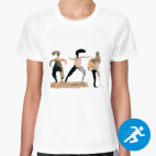 Женская спортивная футболка