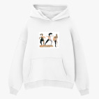 Толстовка худи оверсайз