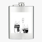 Фляжка стальная
