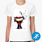 Женская спортивная футболка