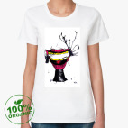 Женская футболка органик