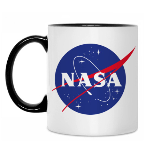 Кружка с принтом NASA