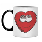 Кружка двухцветная