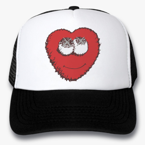 Кепка-тракер с принтом Сердце
