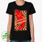 Женская футболка органик