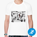 Мужская спортивная футболка