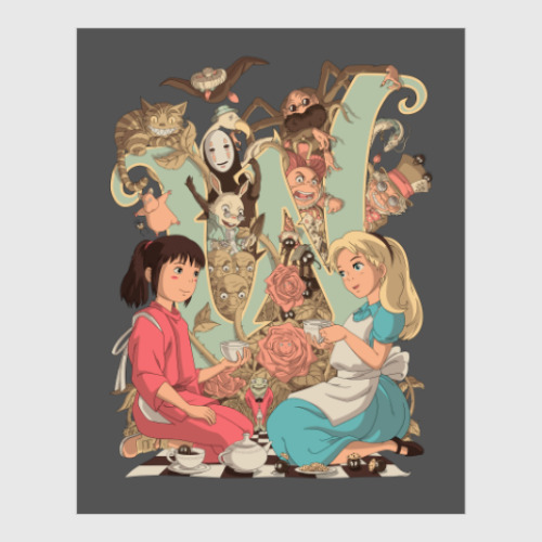 Постер Wonderland Alice and Chihiro